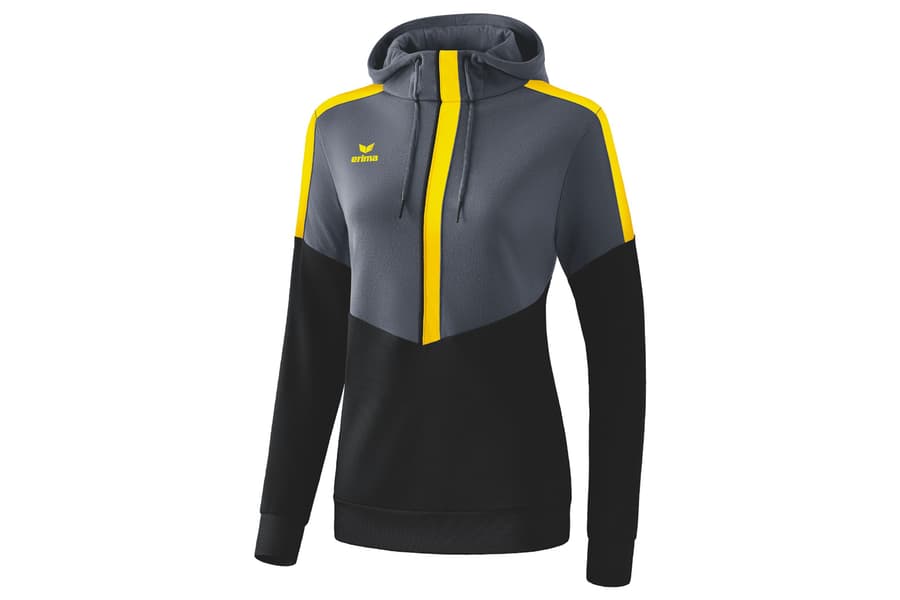 Damen Kapuzenpullover erima Squad, Gr. 36